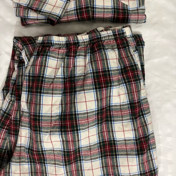 L.L. Bean Womens Plaid Flannel Pajamas Set 100% Cotton - Size XL - Picture 3 of 6